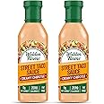 Walden Farms Street Taco Sauce Creamy Chipotle - Calorie-Free, Gluten-Free, Low Carb, Keto-Friendly, Sugar-Free, Smoky Chipotle Flavor, (12 oz Bottle x 2)