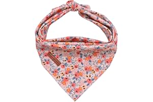 Unique Style Paws Dog Bandanas 1PC Washable Cotton Triangle Dog Scarfs for Small Medium Large Dogs and Cats