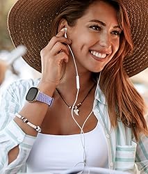 Odbeai Leopard Bands Compatible with Fitbit Sense