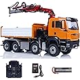 Toucan RC Hobby LESU 1/14 RC Hydraulic Dump Truck 8X8 Remote Control Crane Dumper Tipper Cars