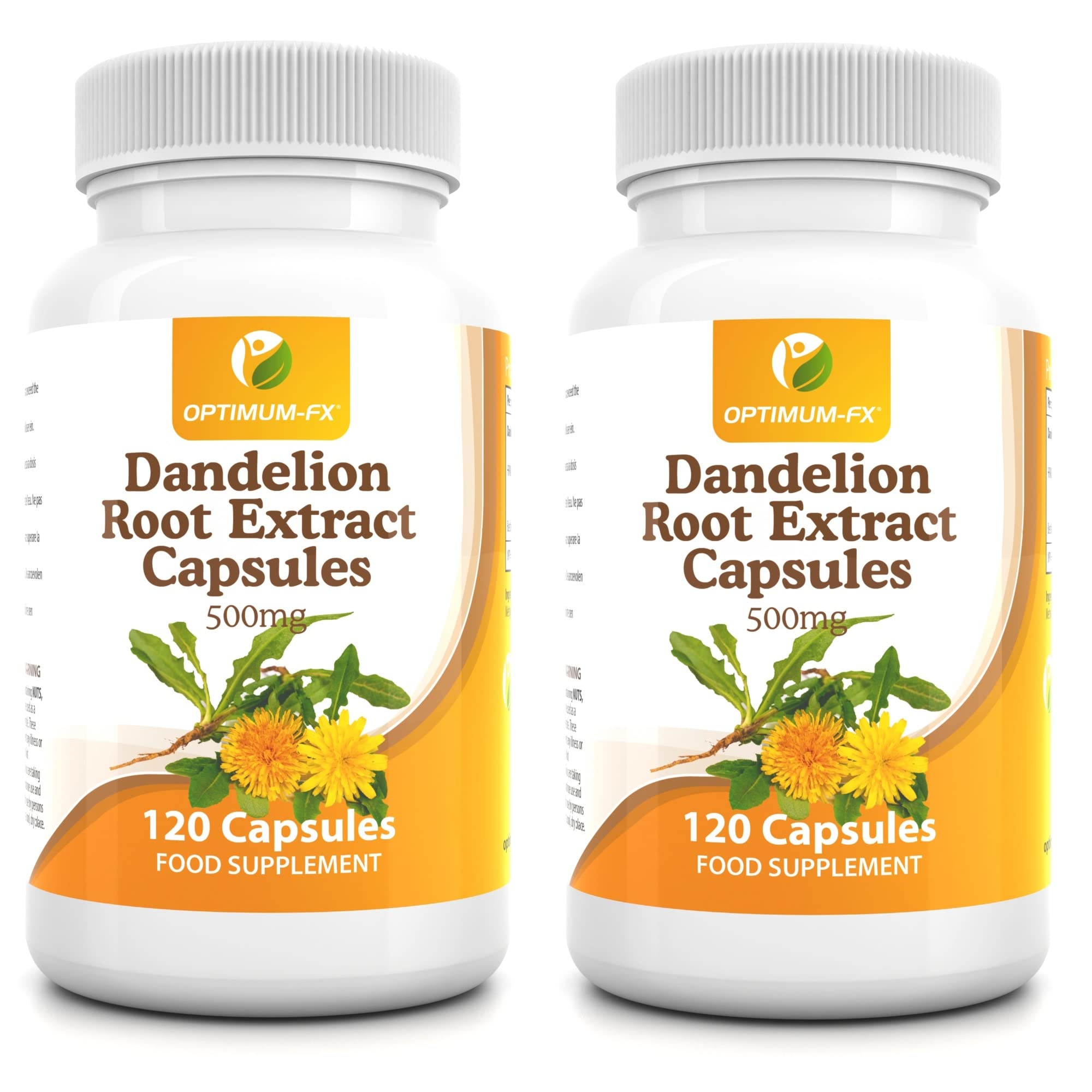 Dandelion Root Extract Capsules 500 mg 120 Capsules