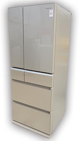 Amazon パナソニック 474l 6ドア冷蔵庫 シャンパンゴールド Panasonic エコナビ ナノイー フルフラットガラスドア Nr F470pv N パナソニック Panasonic ホーム キッチン 通販