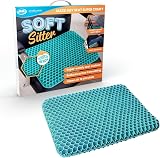 JML Soft Sitter Honeycomb Gel Cushion Aqua Green view 1
