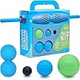 RAD All-in Kit – 7-in-1 Foam Roller Set for Myofascial Release – Includes Massage Roller Stick, Yoga Block, Massage Balls - Muscle Recovery Tools for Mobility & Flexibility