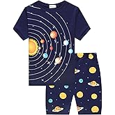Little Hand Toddler Boys Pajamas Monster Truck Pjs Kids Dinosaur Short Sets Summer Sleepwear for Boy Jammies 2-7 Years