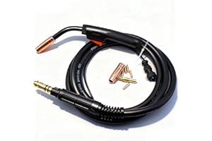 HASWELD 180A 15ft Mig Gun Replacement Lincoln Magnum 100L K530-6 Fits Lincoln PRO MIG 140 & PRO MIG 180 K2480-1 K2481-1 & SP-140T 180T,Easy-Core 140 180,Weld-Pak 125 125HD 140HD MIG Welding Gun