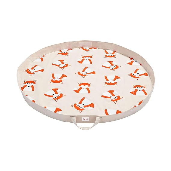 3 sprouts hedgehog play mat bag