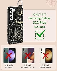 Shorogyt for Samsung S22 Plus Wallet Case with Card