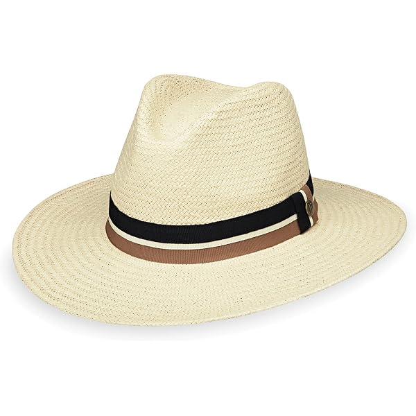 Pantropic River Roll-Up Wide Brim - Dark Natural/XL Dark  display picture 2