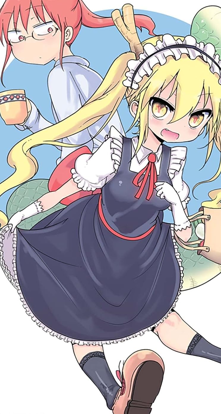 小林さんちのメイドラゴン 小林さん,トール iPhoneSE/5s/5c/5 壁紙 視差効果画像