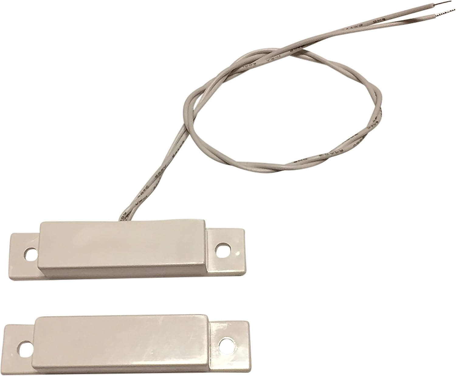 20 pcs Wired White Door Contacts Surface Mount NC Security