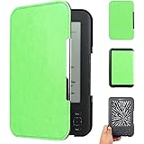 WALNEW Amazon Kindle Keyboard (kindle 3/D00901) Case Cover -- Ultra Lightweight PU Leather  Cover for Amazon kindle Keyboard(3rd Generation)Tablet with 6 Display and Keyboard ,Green