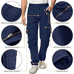 Men's BDU Casual Military Pants, Tactical Wild Army