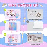 Lavliy 2-Pack Mega Stationery Set for Girls Diary Craft Kit 4-12 view 6