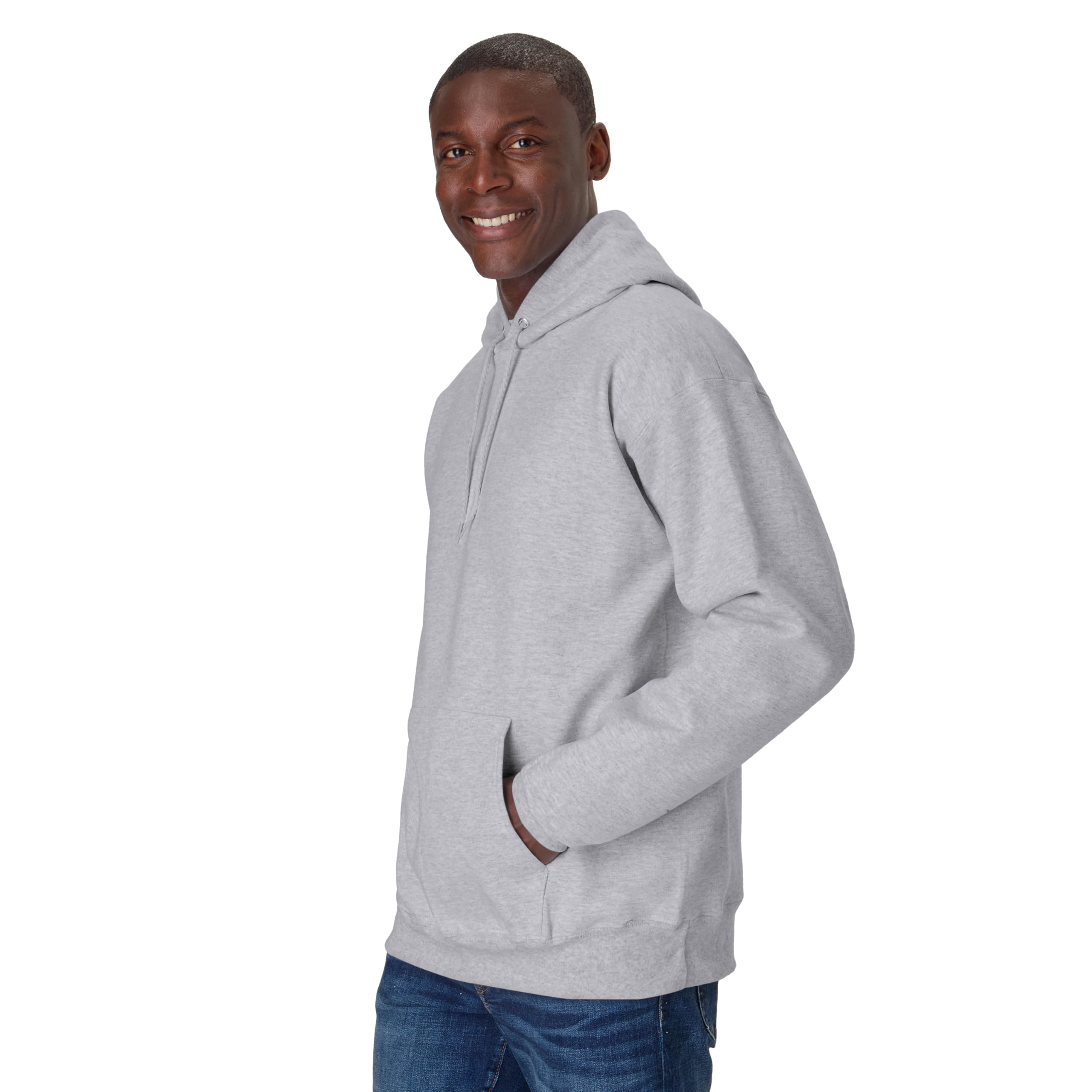 Hanes Men's Ultimate Sweatshirt, Heavyweight Fleece Hoodie, Cotton Sweatshirt for Men