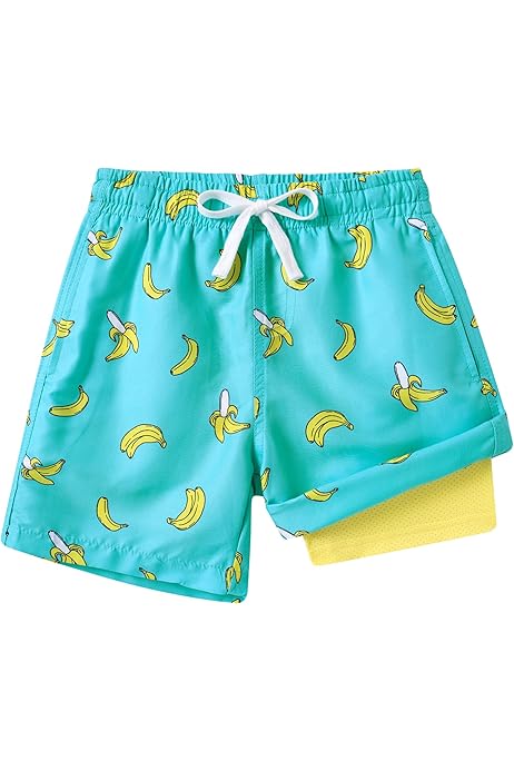 Maamgic Boys Swim Shorts Boys Boxer Briefs Boys' Quick-Dry 5-16T