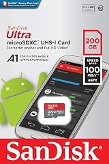 SanDisk Ultra 200GB microSDXC Card with Adapter U1 A1 100 MB/s Class 10 view 2