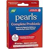 Nature's Way Pearls Complete Probiotic, Supports Digestive Balance*, 1 Billion Live Cultures, Supplement for Men and Women, N