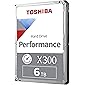 Toshiba X300 6TB Performance Desktop and Gaming Hard Drive - 7200 RPM 256 MB Cache SATA 6.0GB/s 3.5 Inch Internal Hard…