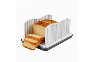 Manual Bread Slicer Guide, Adjustable Bread Slicer for Homemade Bread Cutting, Sourdough Bread Bagel Slicer