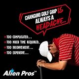 Alien Pros Golf Grip Wrapping Tapes 3-Pack Neon Yellow Tiger view 2