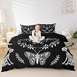Castle Fairy Moth Animal Theme Duvet Cover Queen