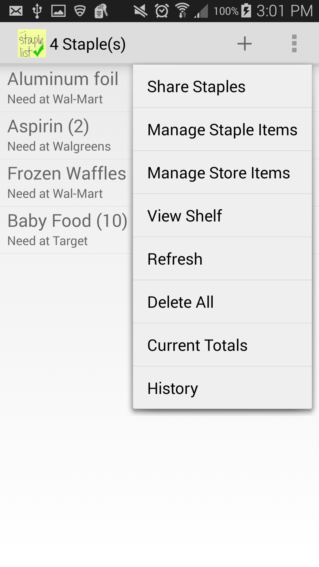 Staple List - Thumbnail 2