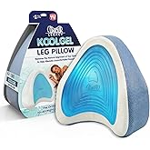 Contour Legacy Cool Leg &amp; Knee Foam Support Pillow for Side Sleepers Soothing Relief for Back, Hips, Knees, Joints, Nerves &amp; Muscles