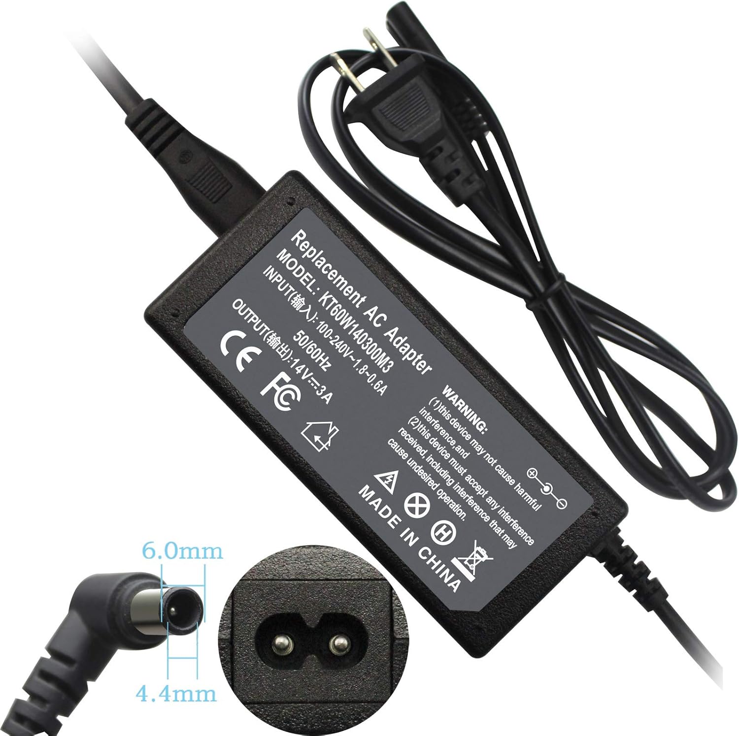 BE·SELL 14V 3A 42W Adpter Charger for Samsung SyncMaster