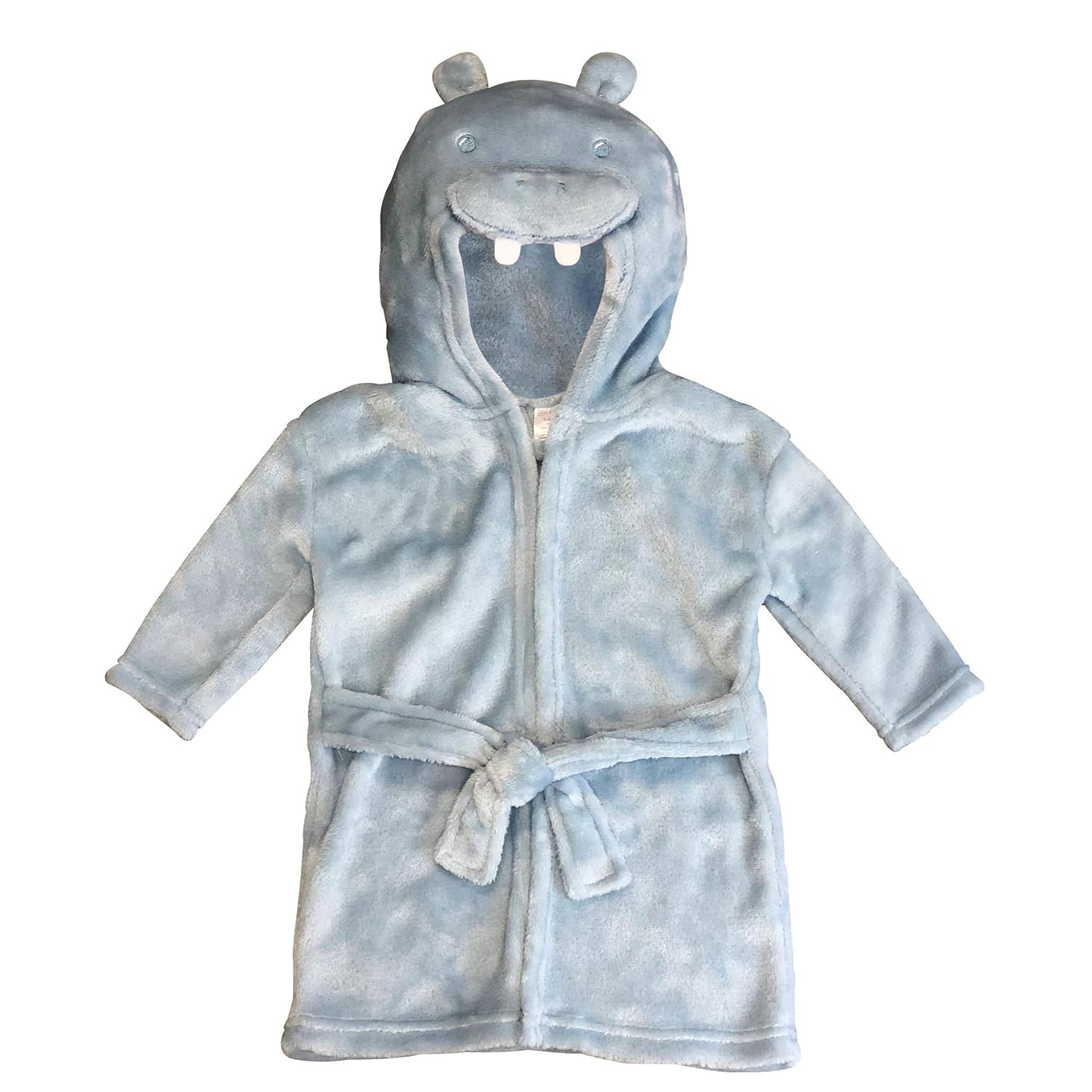 MODERN BABY Bath Robe for Boys & Girls Infant & Newborn 0-9 Months Cute Hooded Baby Bathrobe One Size Ultra Soft Feel: Baby