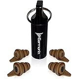 Earmonix Shooting & Impact Ear Plugs - Impulse Noise Reducing - Protects from Harmful Noise Levels - Tactical Filter Design f