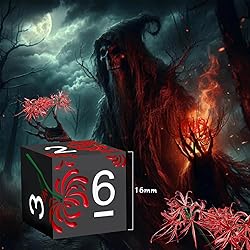PJOY Metal Dice Set D&D Flower Dice Set DND