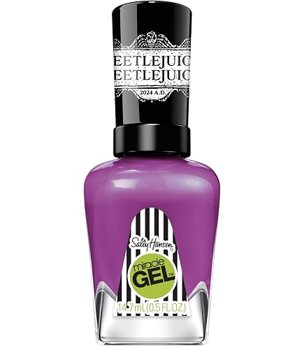 Amazon.com: Sally Hansen Miracle Gel Beetlejuice Salon Quality