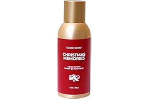 Claire Burke Christmas Memories Room Spray, Holiday Air Freshener for Home
