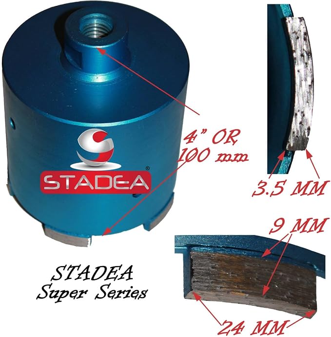 3 inch Concrete Diamond Hole Saw - Granite Tile Masonry Stone Marble
