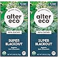 Alter Eco | Dark Chocolate Bars | Pure Dark Cocoa, Fair Trade, Organic, Non-GMO, Gluten Free (2-Pack Super Blackout)
