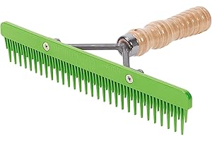 Weaver Leather Fluffer Comb with Handle & Replaceable Plastic Blade