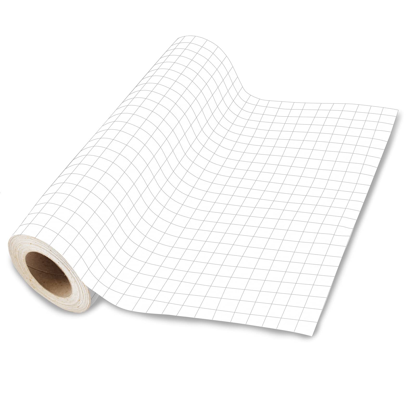 Transfer Film MT80P Transparent with Grid Lines Application Tape for Plotter PVC Film Transfer Film for Gluing Vinyl Sticker (30 x 300 cm)