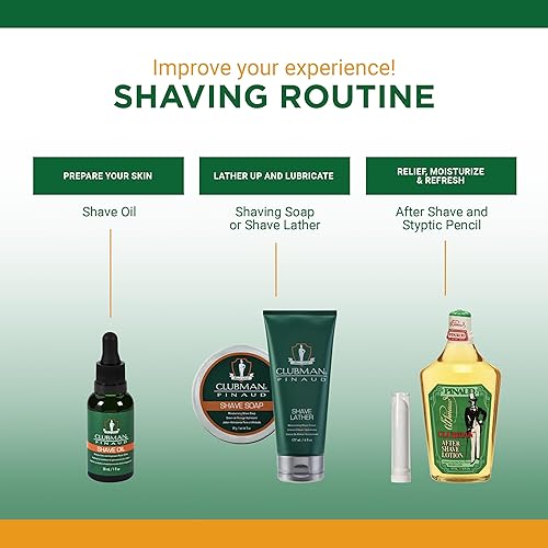 Clubman Pinaud Virgin Island Bay Rum Shave Cologne, After Shave