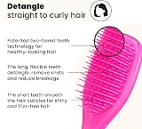 Tangle Teezer Mini Ultimate Detangler Runway Pink - Wet & Dry Hair Brush view 2