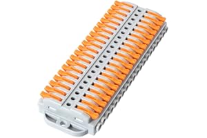 GKEEMARS 4Pcs Lever Wire Connectors, Wire Splicing 20 Conductor Connectors for Circuit Inline 28-12 AWG