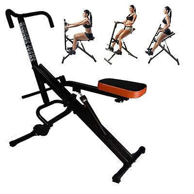 Total Crunch AB Crunch Workout Fitness Exercise Muscle Cardio Trainer Fitness Horse Riding w Monitor