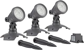 OASE 57035 LunAqua 3 LED Set 3 | Unterwasserbeleuchtung | Teichbeleuchtung | Gartenbeleuchtung | LED-Scheinwerfer