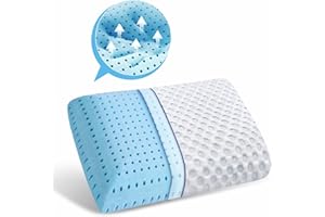 Opoiar Memory Foam Pillow Orthopedic Pillows for Neck Pain, Ergonomic Pillows for Sleeping, Contour Pillows for Side, Back and Stomach Sleepers Neck Support Pillows for Shoulder Pain Relief