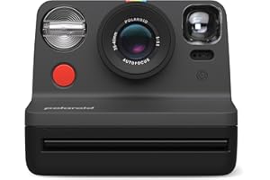Polaroid Now 2nd Generation I-Type Instant Film Camera - Black (9095)