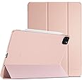 ProCase Cover for iPad Pro 11 Inch Case 2022/2021/2020/2018, Slim Stand Hard Back Shell Smart Cover for iPad Pro 11 Inch 4th Generation 2022 / 3rd Gen 2021/ 2nd Gen 2020 / 1st Gen 2018 -Rosegold