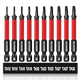 10PCS Triangle Screwdriver Bits, Impact Tough
