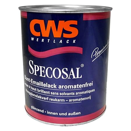 CWS Specosal Emaillelack Buntlack Weiß glänzend 750 ml