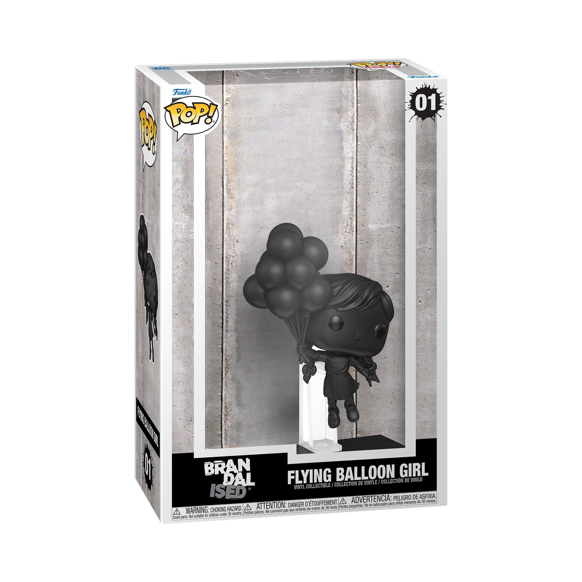Funko POP! Art Cover: Brandalised - Balloons Silhouette - BLN With Case - Collectable Vinyl Figure - Gift Idea - Official Merchandise - Toys for Kids & Adults - Model Figure for Collectors