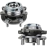Autoround 513310 Front Wheel Hub and Bearing Assembly Compatible with Nissan Murano 2003-2007, Quest 2004-2009 5-Lug w/ABS 2-Pack